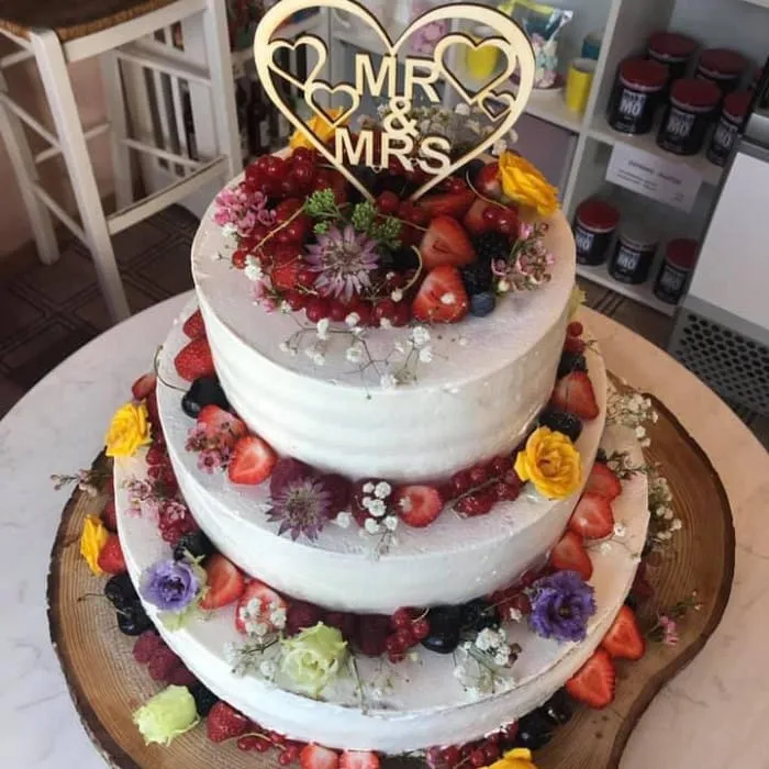 Hochzeitstorte Detail
